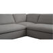 Miles Grey Outdoor Modular in Light Grey, 3 Piece